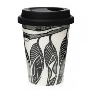 Aboriginal Art | Coffee Mug | Dancing Wombat